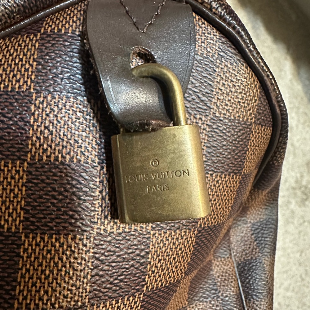 Louis Vuitton Brown Checkered Women's Bag - Picture 9 of 12